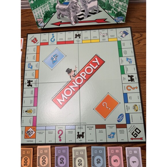 Monopoly Hasbro Gaming Fast-Dealing Property Trading Game‎  2014 - Picture 10 of 13
